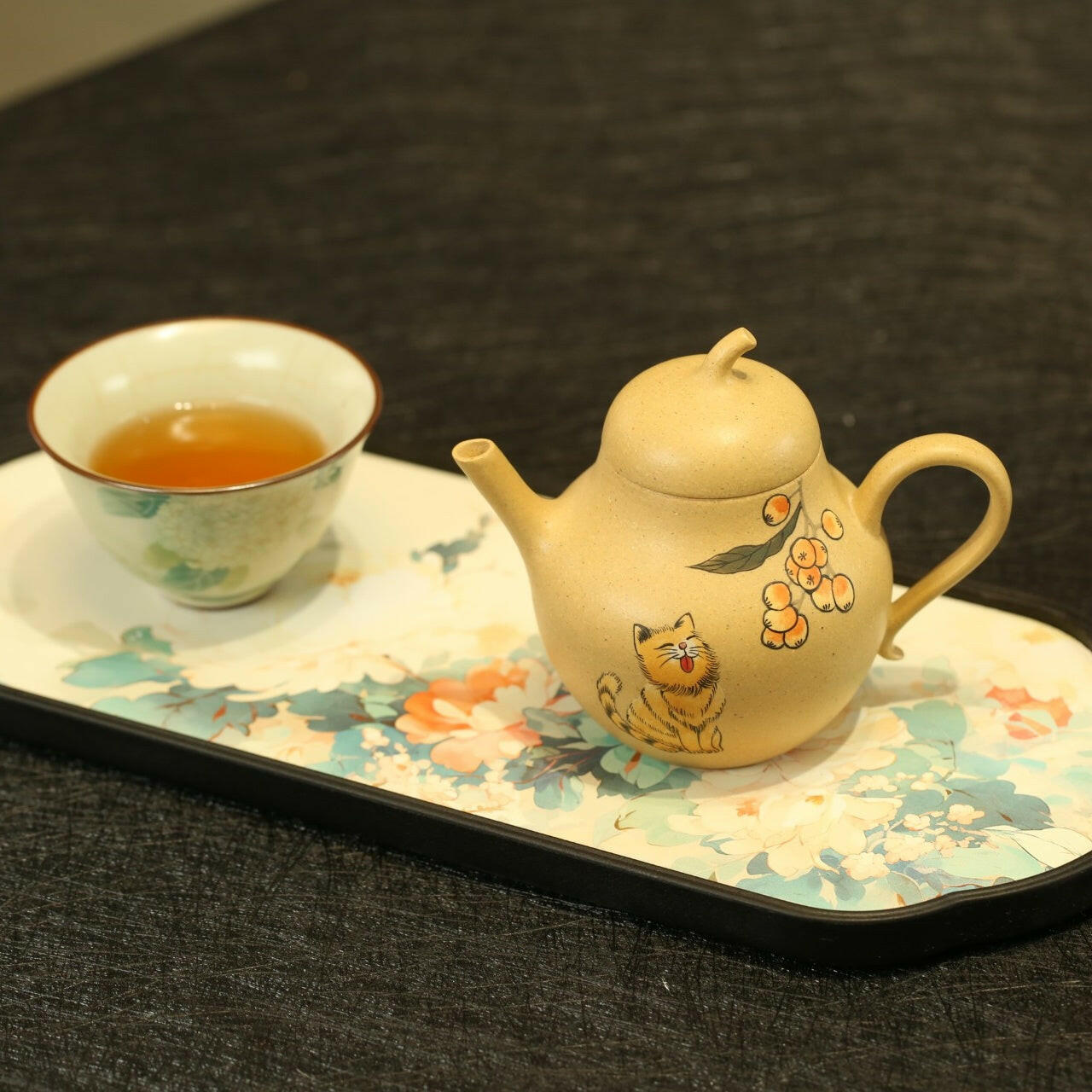 Qie Gua 130cc - Yixing Handmade Teapot 江苏宜兴