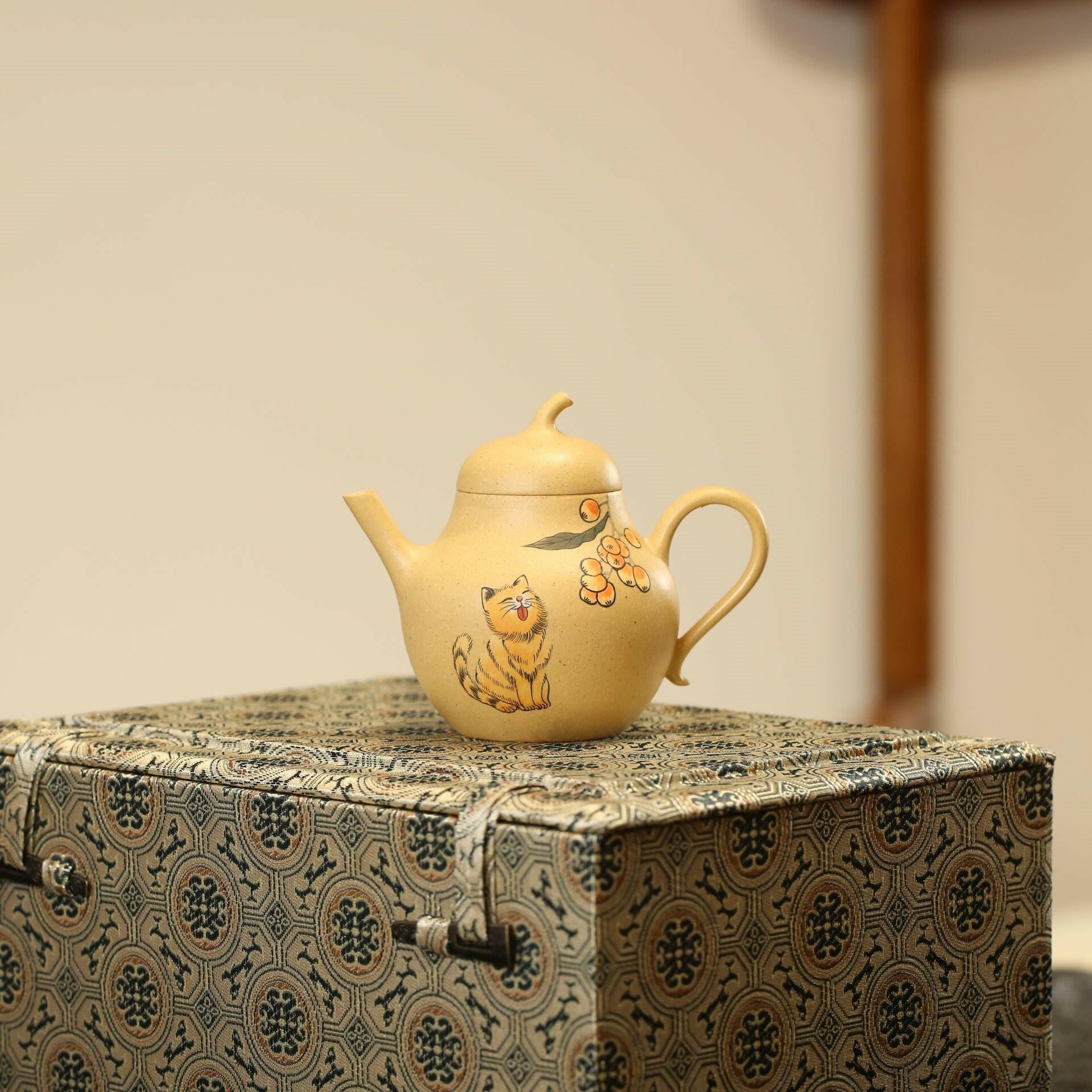 Qie Gua 130cc - Yixing Handmade Teapot 江苏宜兴