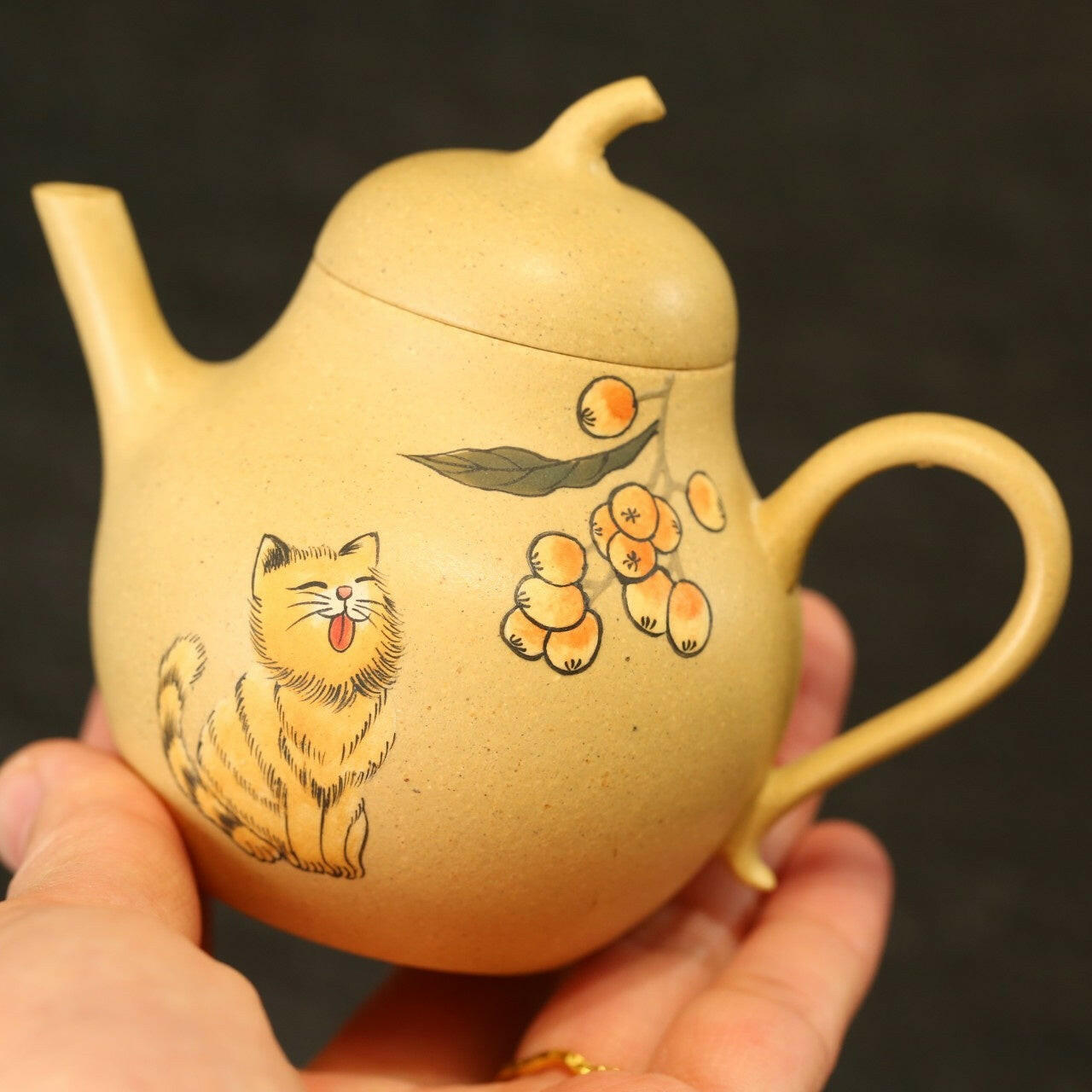 Qie Gua 130cc - Yixing Handmade Teapot 江苏宜兴