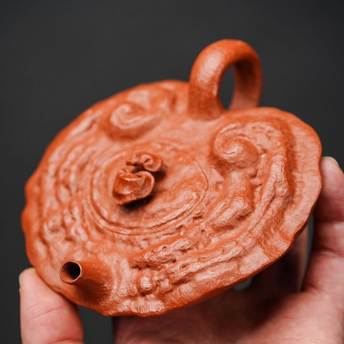 Ling Zhi Hu 150cc - Yixing Handmade Teapot 江苏宜兴