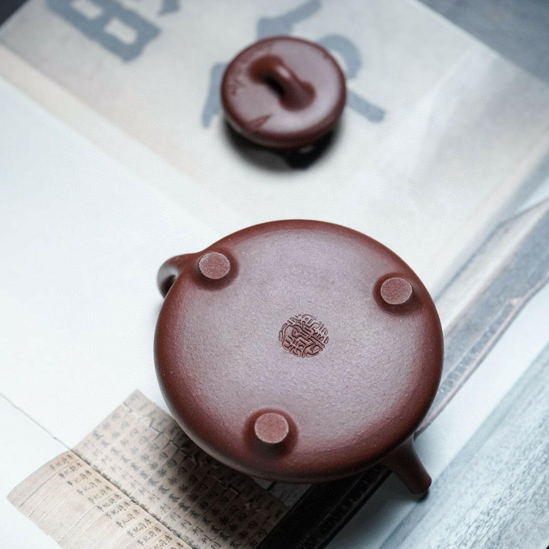 Zi Ye Shi Piao 130cc - Yixing Handmade Teapot 江苏宜兴