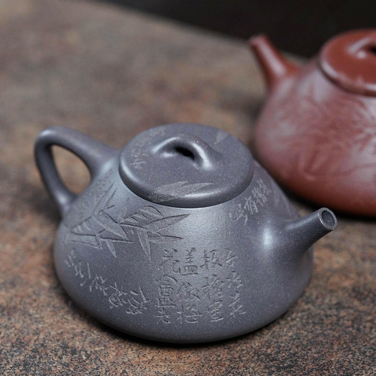 Zi Ye Shi Piao 130cc - Yixing Handmade Teapot 江苏宜兴