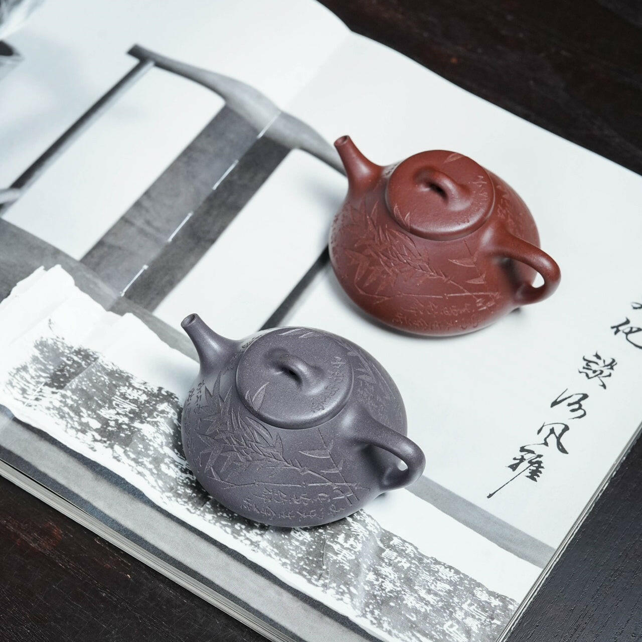 Zi Ye Shi Piao 130cc - Yixing Handmade Teapot 江苏宜兴