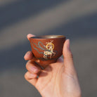 Lian Hua He Jiu Se Lu 80cc - Yixing Handmade Teacup 江苏宜兴
