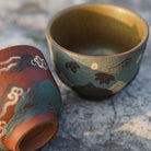 Lian Hua He Jiu Se Lu 80cc - Yixing Handmade Teacup 江苏宜兴