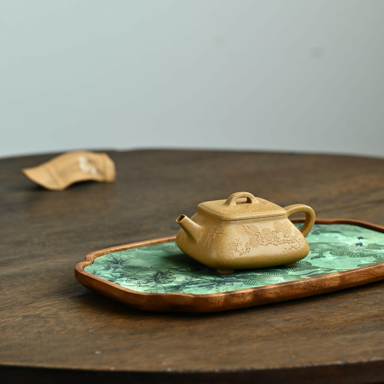 Si Fang Piao 180cc - Yixing Handmade Teapot 江苏宜兴