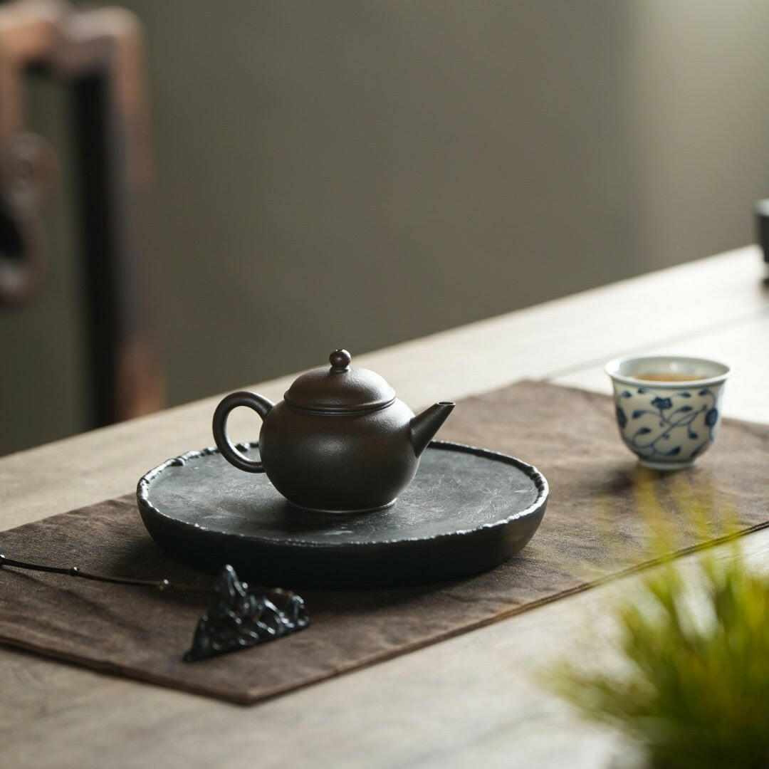 Chai Shao Xiao Shui Ping 80cc - Yixing Handmade Teapot 江苏宜兴