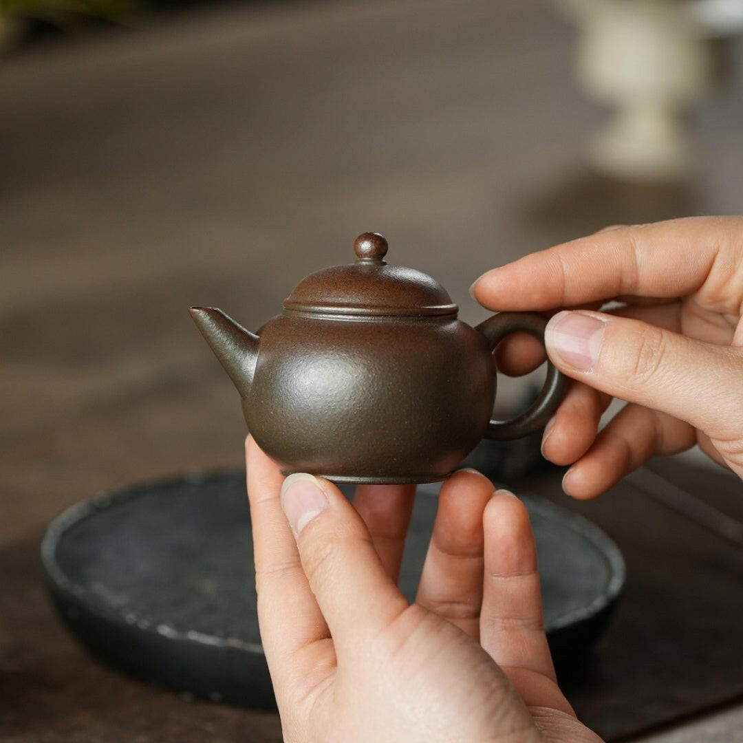 Chai Shao Xiao Shui Ping 80cc - Yixing Handmade Teapot 江苏宜兴