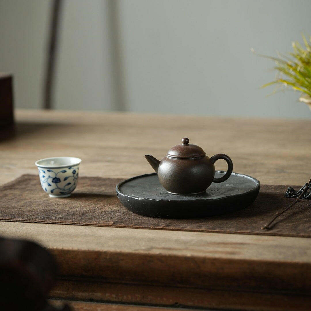Chai Shao Xiao Shui Ping 80cc - Yixing Handmade Teapot 江苏宜兴
