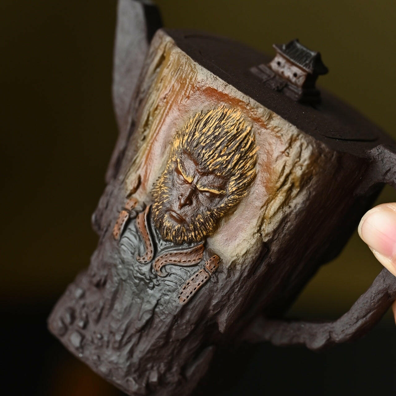 Gai Shi Ying Xiong 210cc - Yixing Handmade Teapot 江苏宜兴
