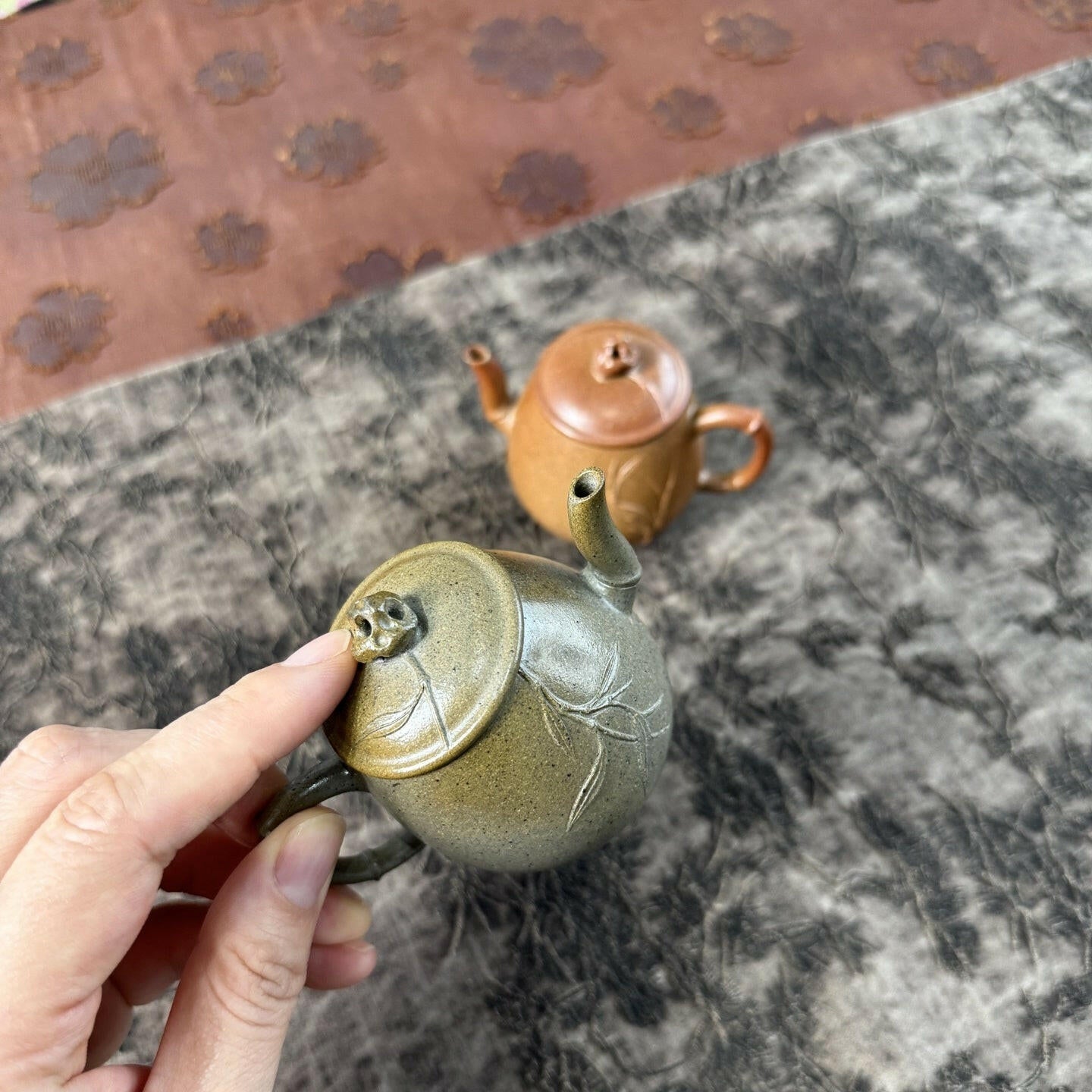 Guan Lan 95cc - Yixing Handmade Teapot 江苏宜兴