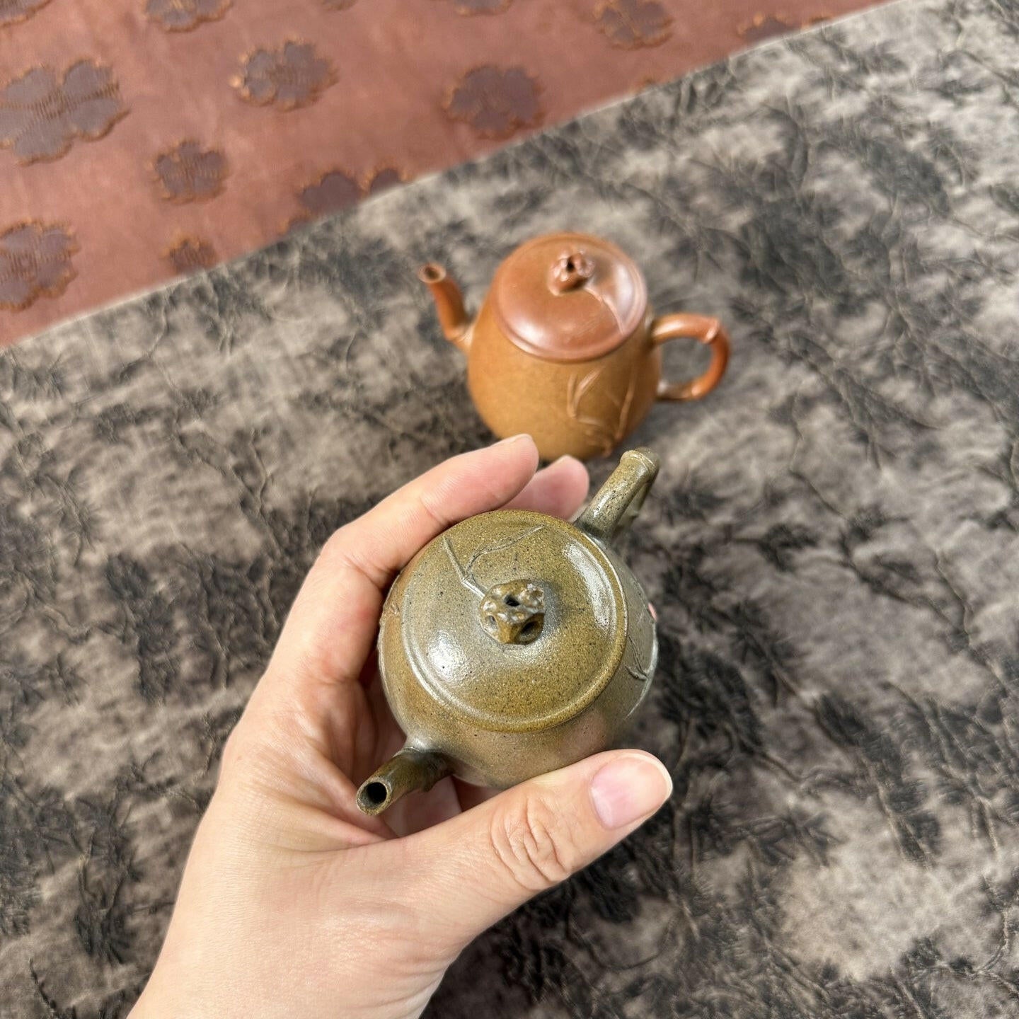 Guan Lan 95cc - Yixing Handmade Teapot 江苏宜兴