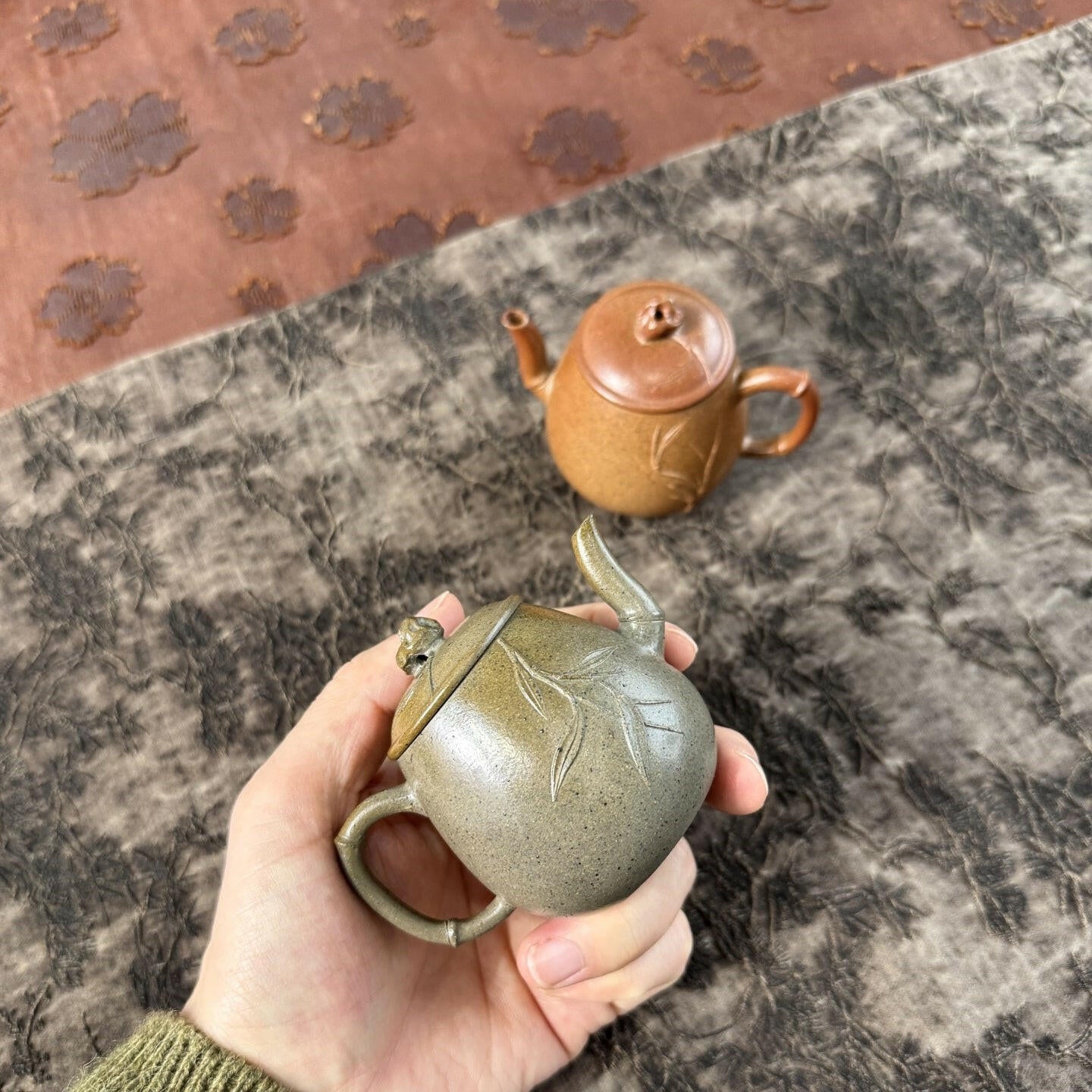 Guan Lan 95cc - Yixing Handmade Teapot 江苏宜兴