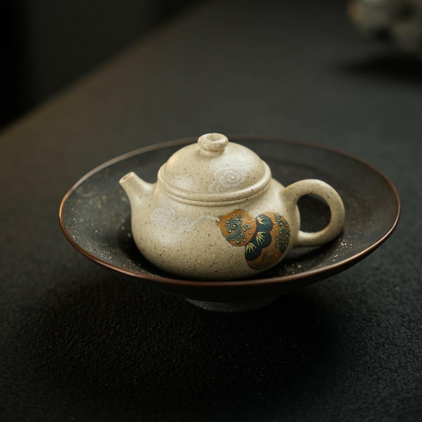 Fu Lu Rong Tian 100cc - Yixing Handmade Teapot 江苏宜兴