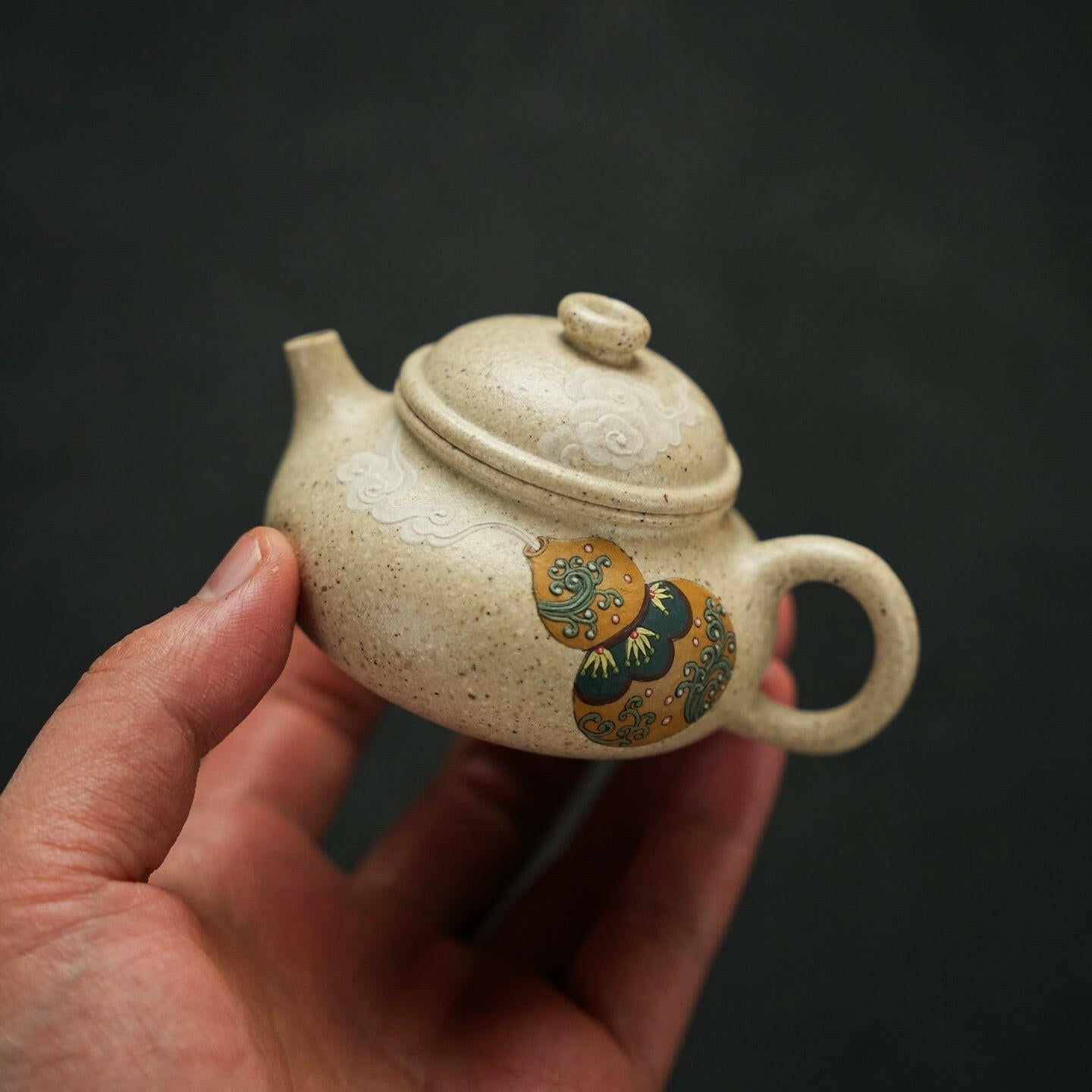 Fu Lu Rong Tian 100cc - Yixing Handmade Teapot 江苏宜兴