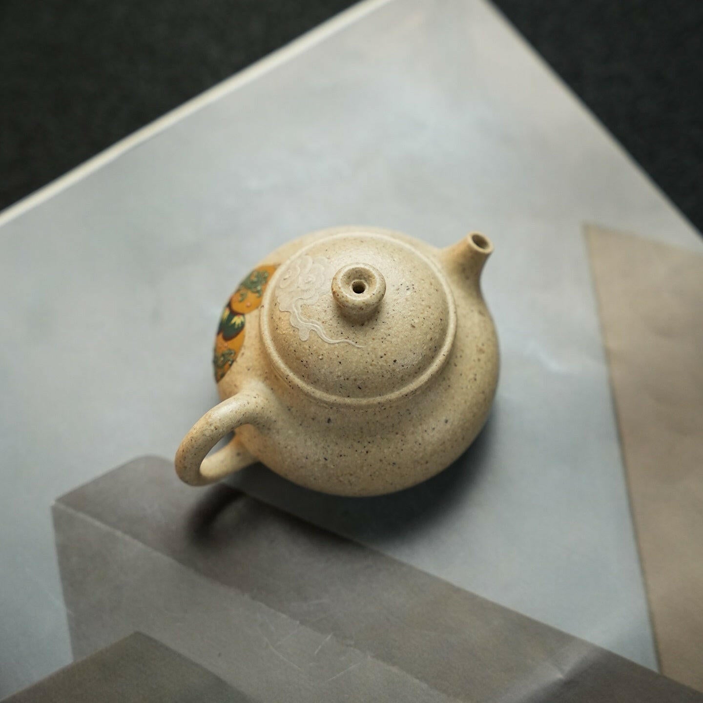 Fu Lu Rong Tian 100cc - Yixing Handmade Teapot 江苏宜兴