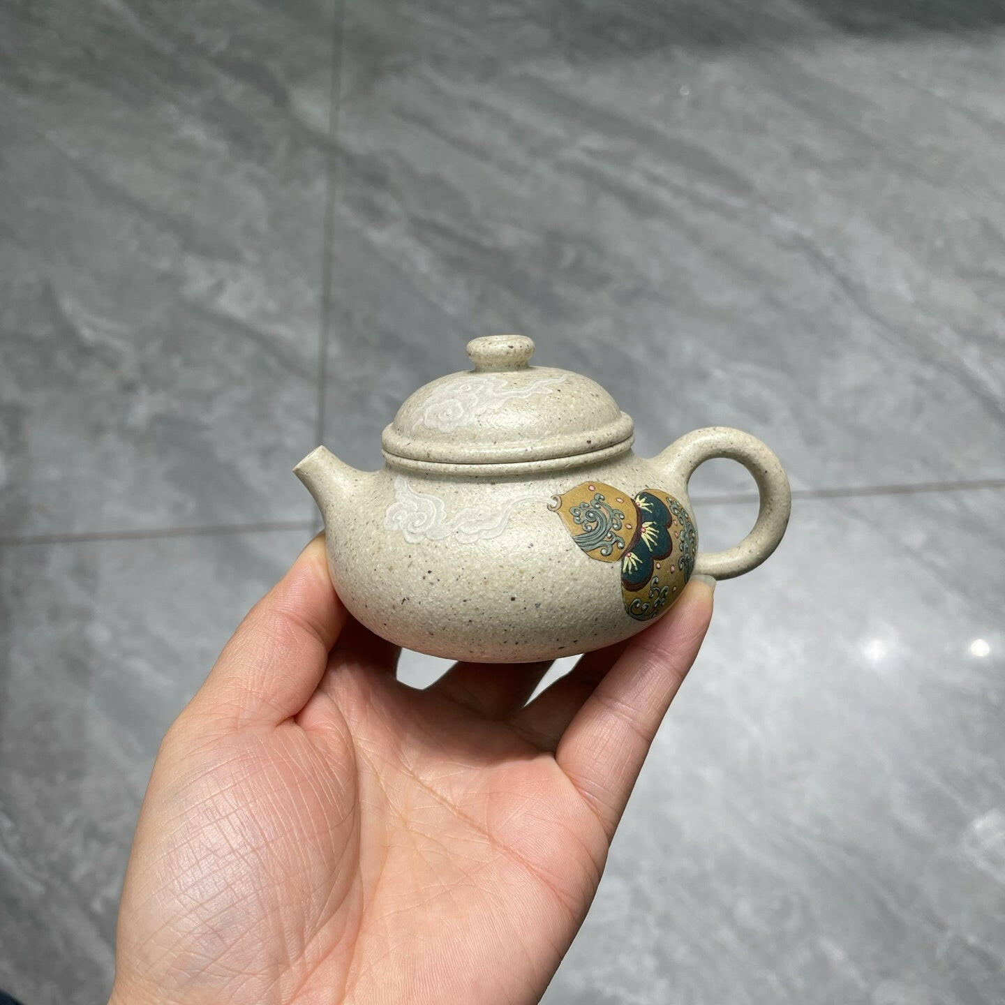 Fu Lu Rong Tian 100cc - Yixing Handmade Teapot 江苏宜兴