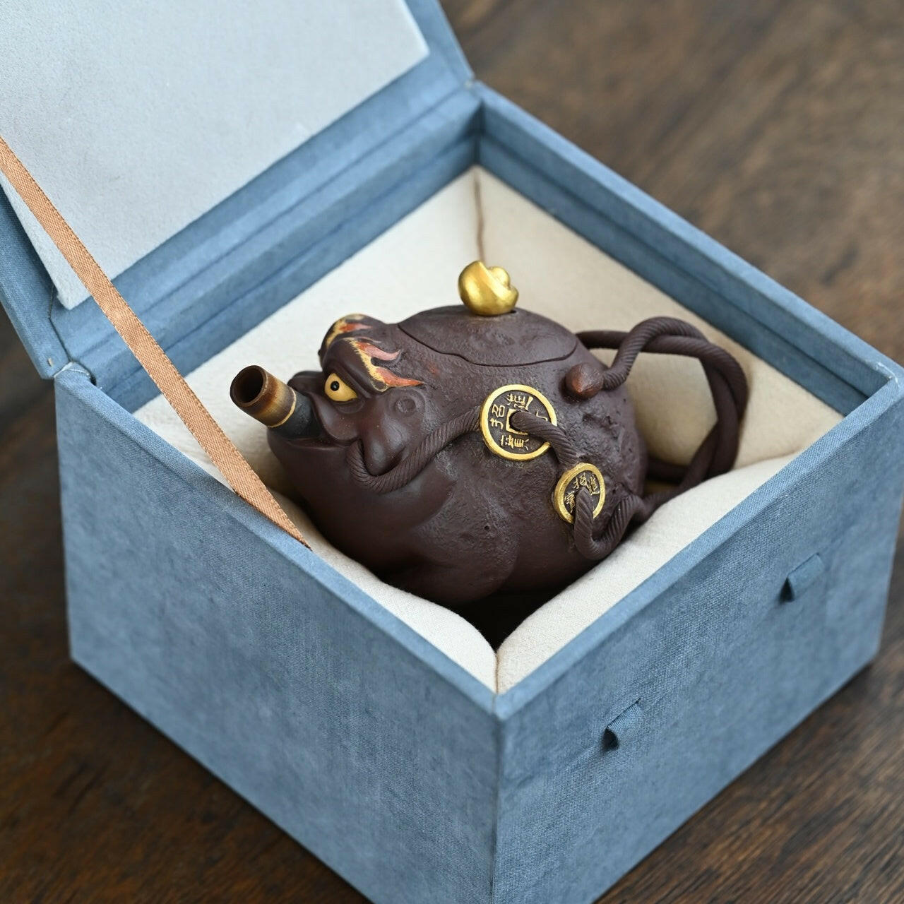Zhao Chai Jin Bao 180cc - Yixing Handmade Teapot 江苏宜兴