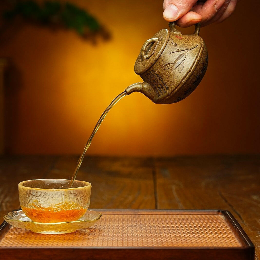 Qu Zhu 140cc - Yixing Handmade Teapot 江苏宜兴
