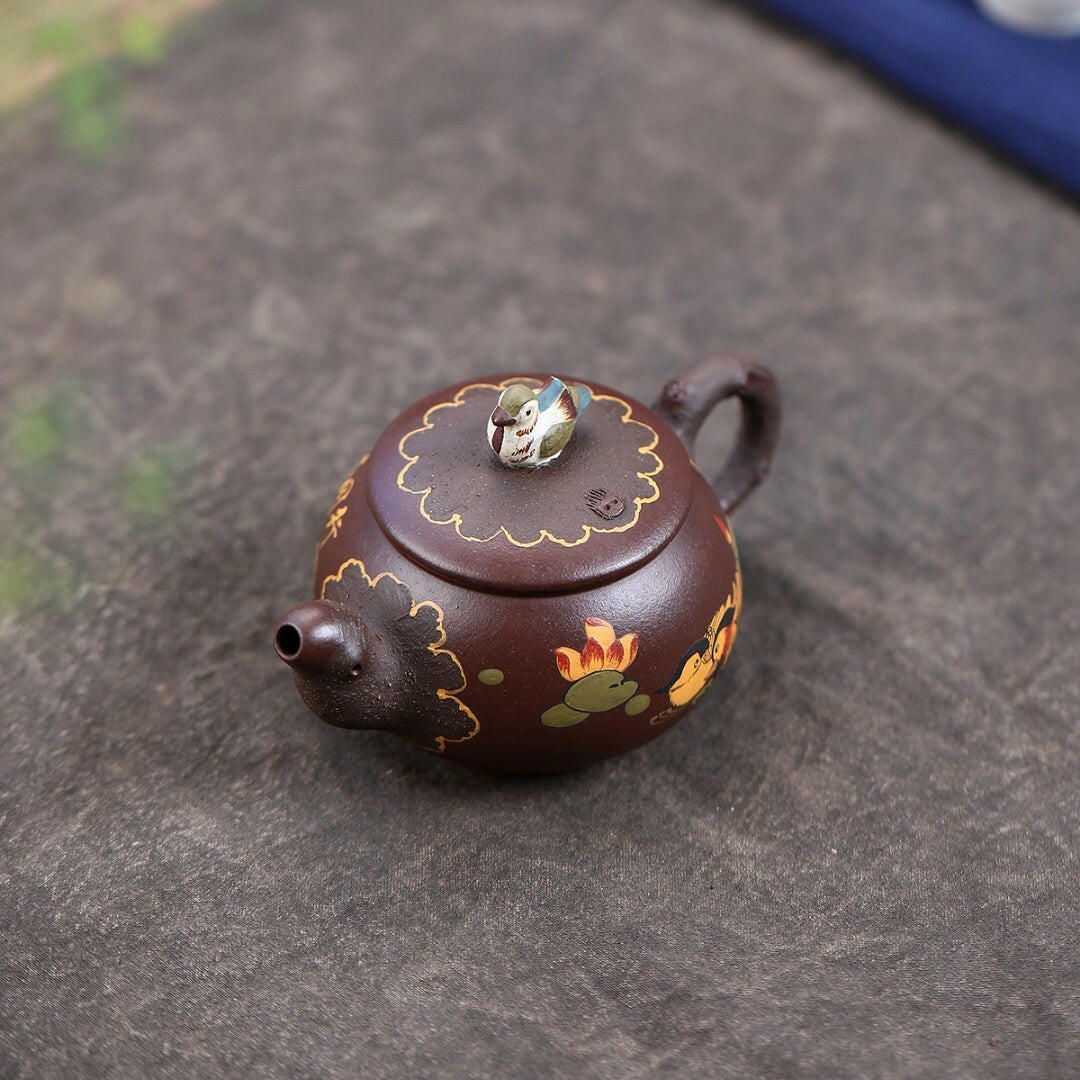 Yuan Yang 150cc - Yixing Handmade Teapot 江苏宜兴