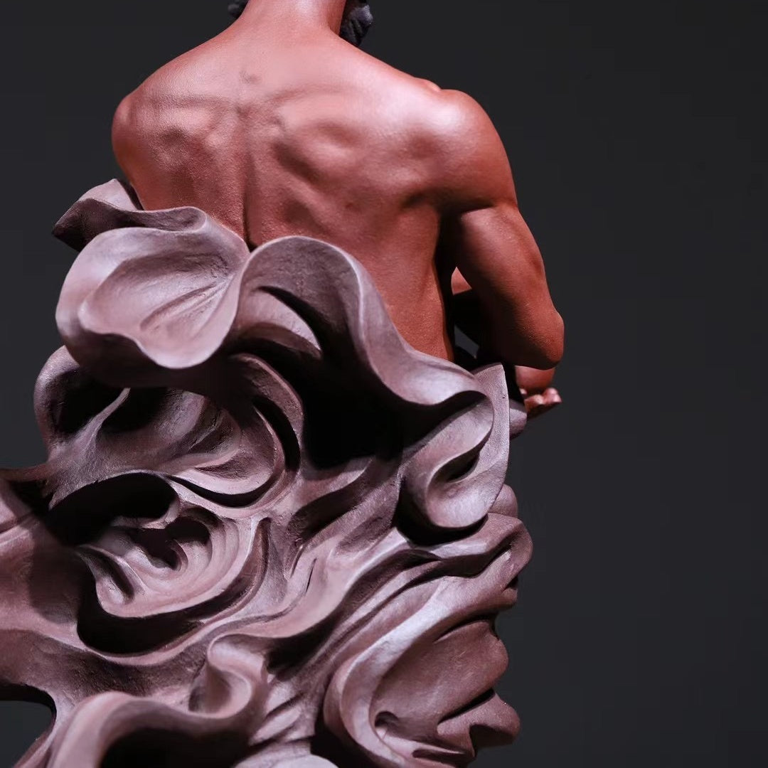Yi Wei Du Jiang - Zisha Sculpture 江苏宜兴
