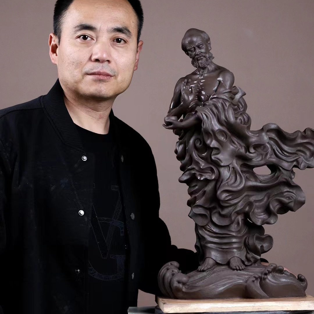 Yi Wei Du Jiang - Zisha Sculpture 江苏宜兴