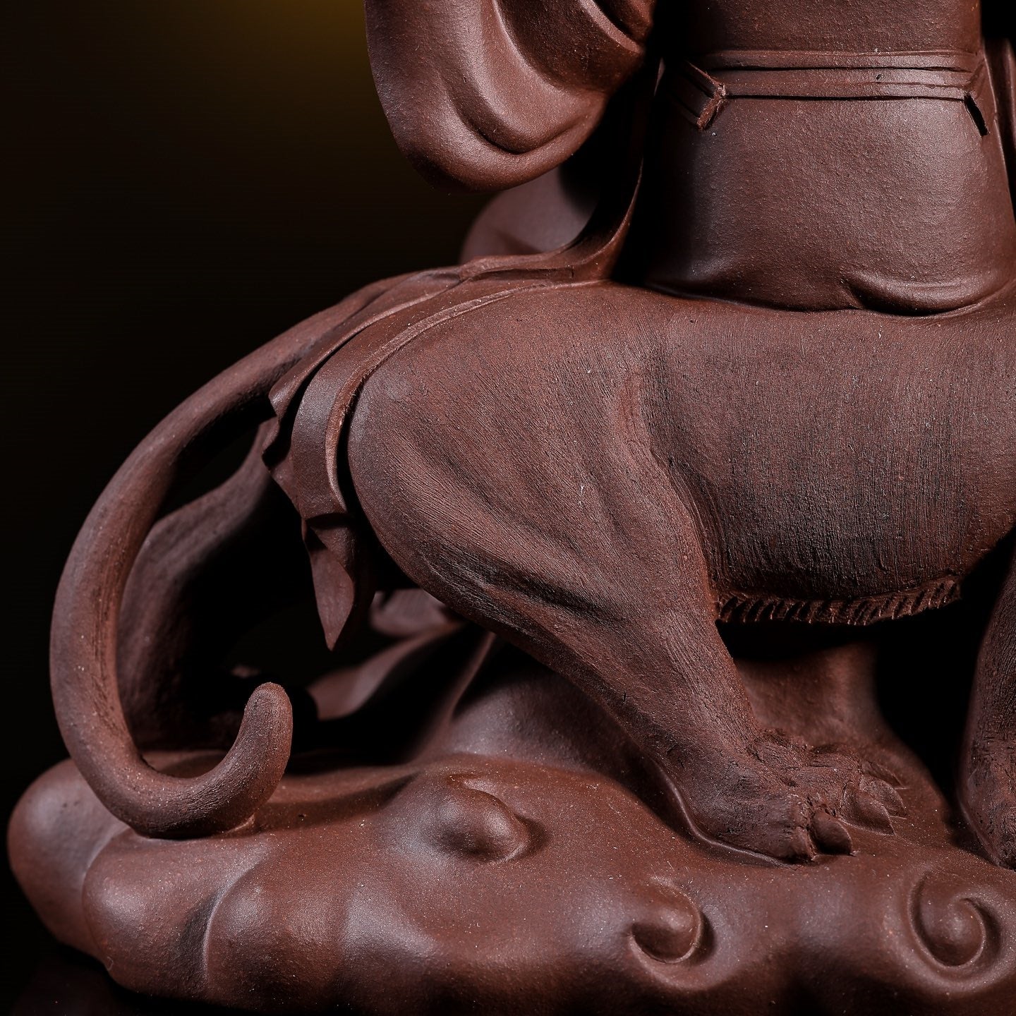 Wu Cai Shen - Zisha Sculpture 江苏宜兴