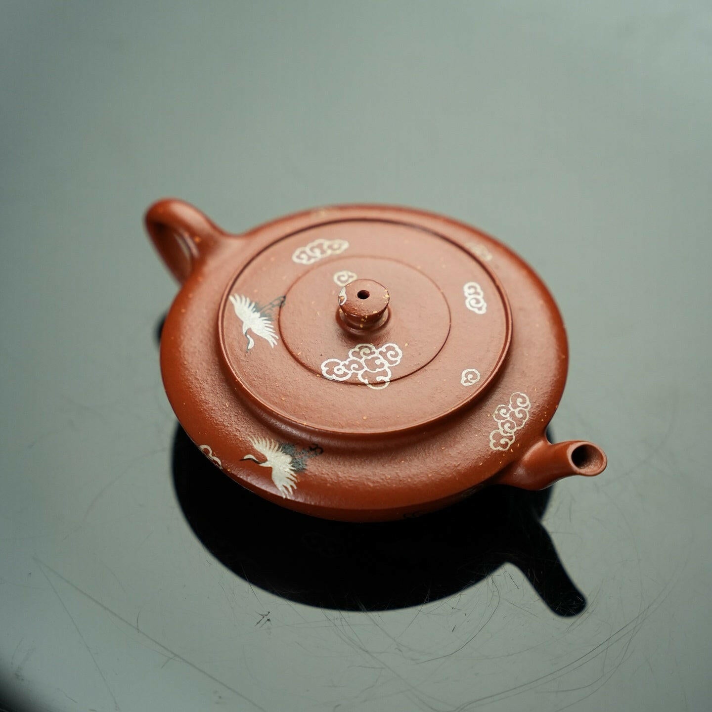 He Pan 110cc - Yixing Handmade Teapot 江苏宜兴
