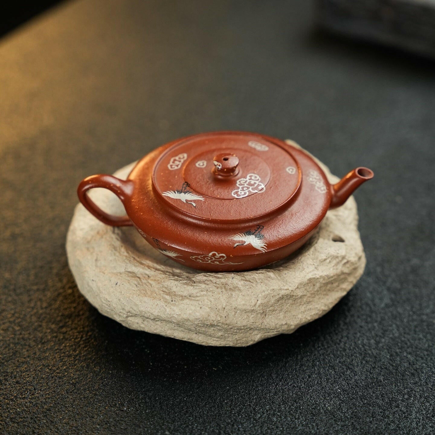 He Pan 110cc - Yixing Handmade Teapot 江苏宜兴