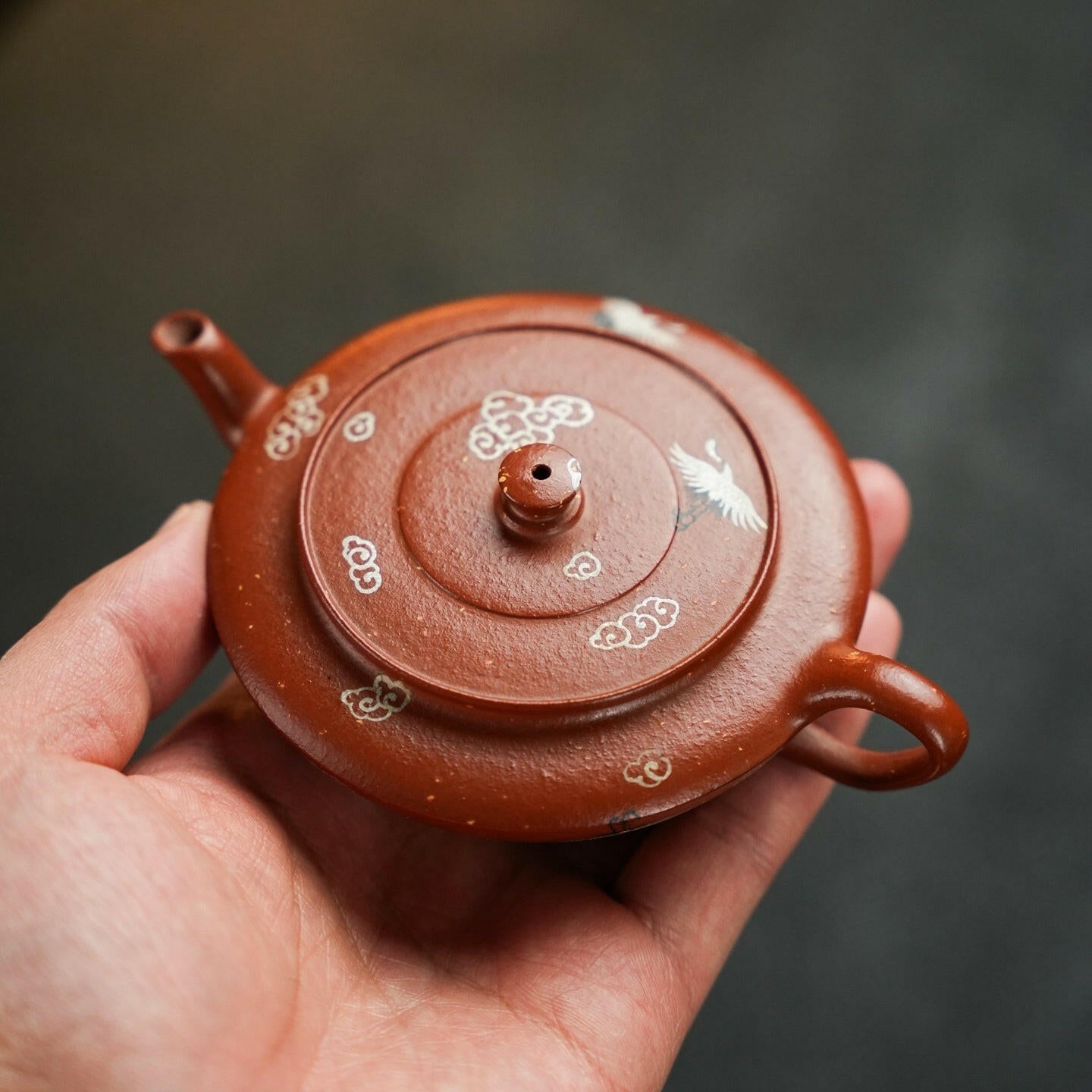 He Pan 110cc - Yixing Handmade Teapot 江苏宜兴