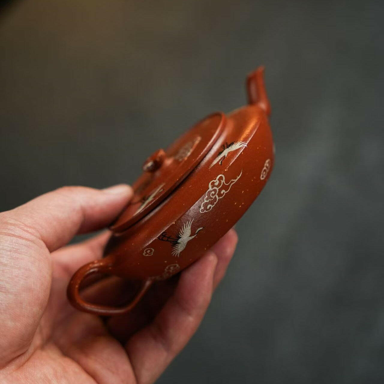 He Pan 110cc - Yixing Handmade Teapot 江苏宜兴