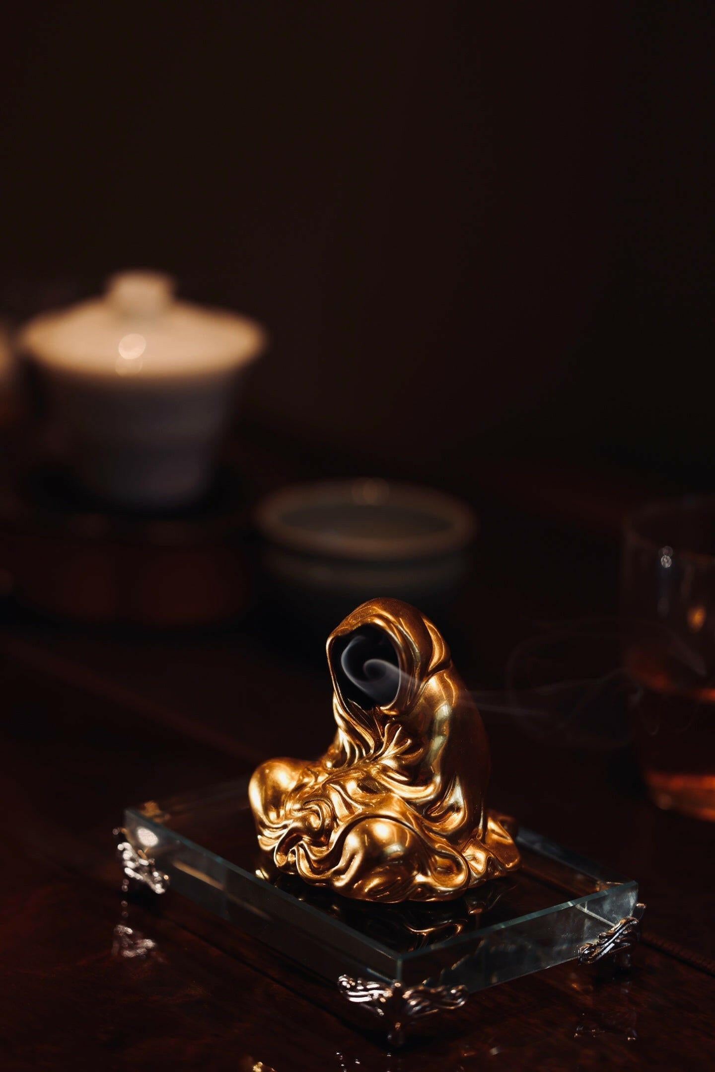 Wu Xiang Jin Shen - Wood Sculpture 江苏宜兴
