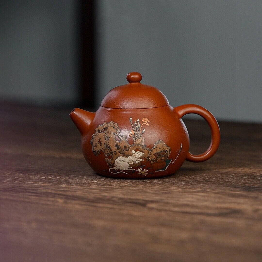 Wen Dan 160cc - Yixing Handmade Teapot 江苏宜兴