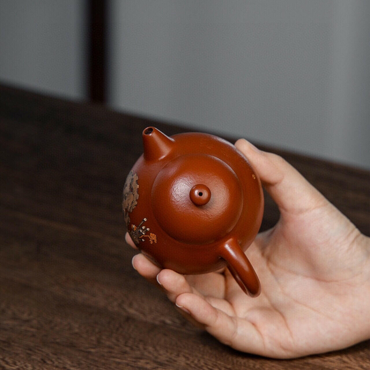 Wen Dan 160cc - Yixing Handmade Teapot 江苏宜兴
