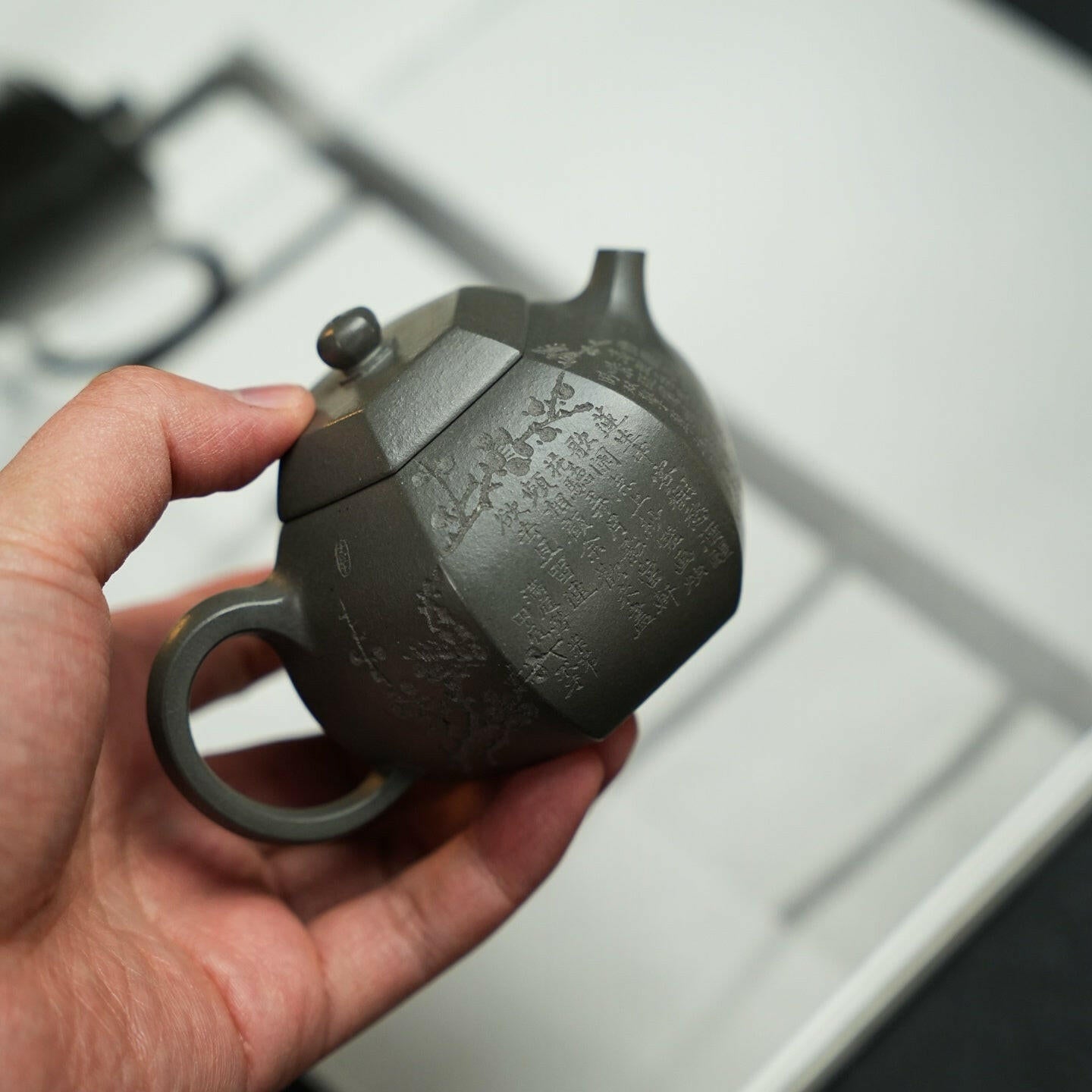 Liu Fang Xi Shi 200cc - Yixing Handmade Teapot 江苏宜兴