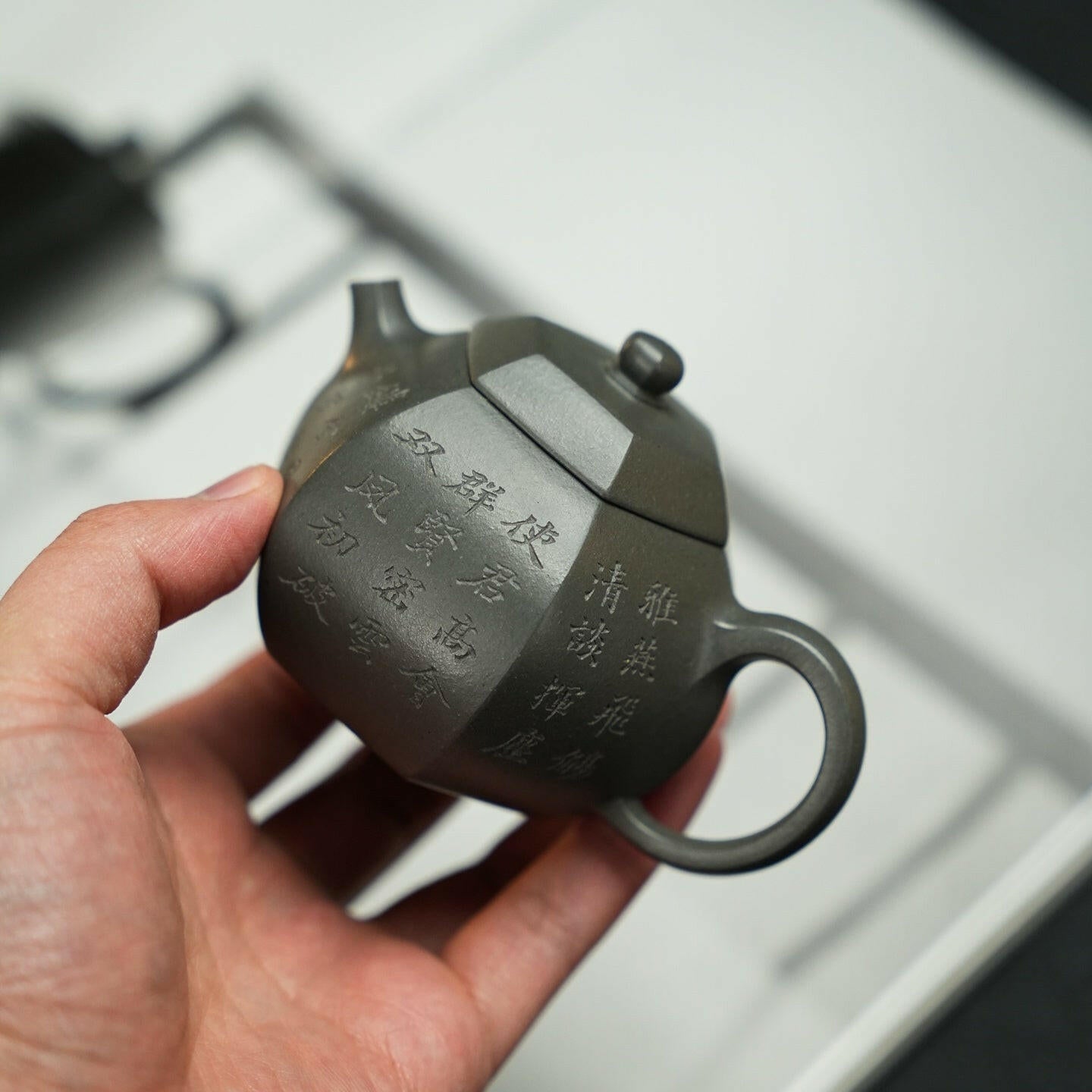 Liu Fang Xi Shi 200cc - Yixing Handmade Teapot 江苏宜兴