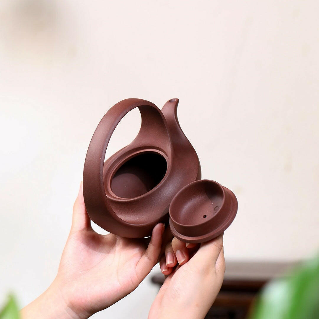 Qu Hu 360cc - Yixing Handmade Teapot 江苏宜兴