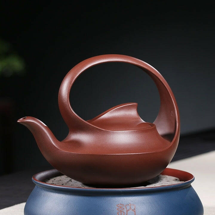 Qu Hu 500cc - Yixing Handmade Teapot 江苏宜兴