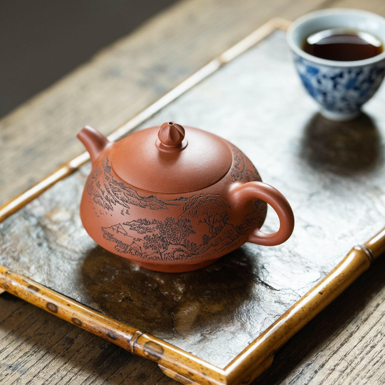 Ling Hua 160cc - Yixing Handmade Teapot 江苏宜兴