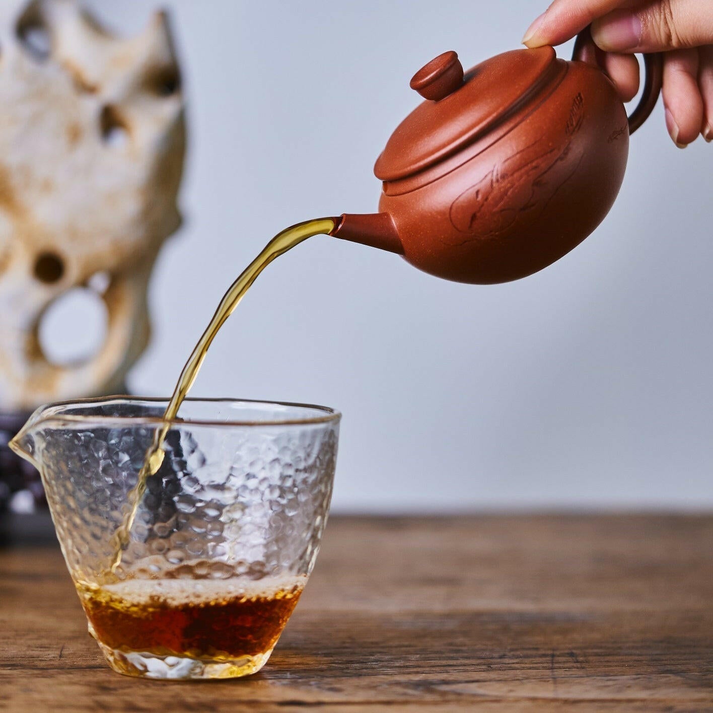 Lian Nian You Yu 180cc - Yixing Handmade Teapot 江苏宜兴