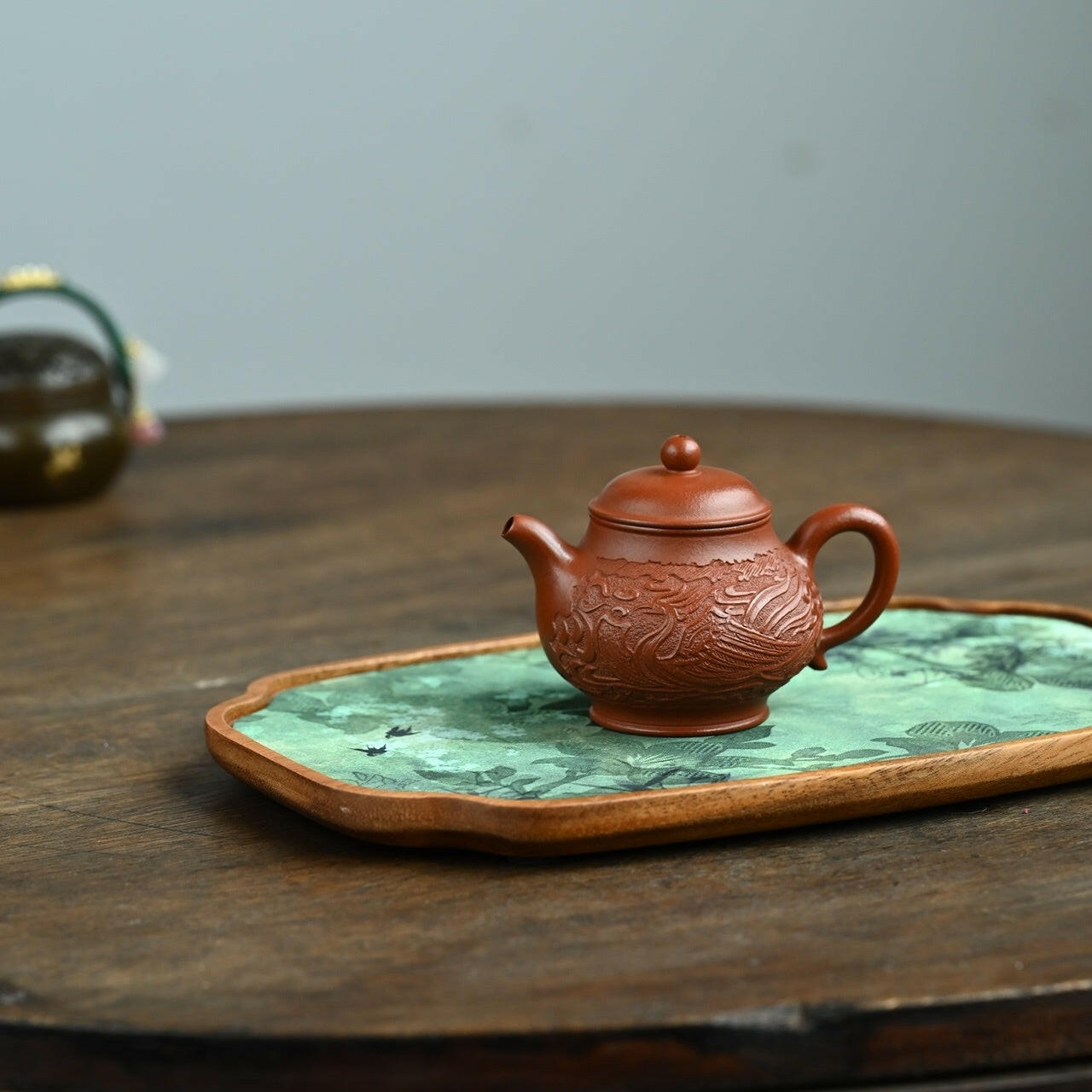 Pan Hu 150cc - Yixing Handmade Teapot 江苏宜兴