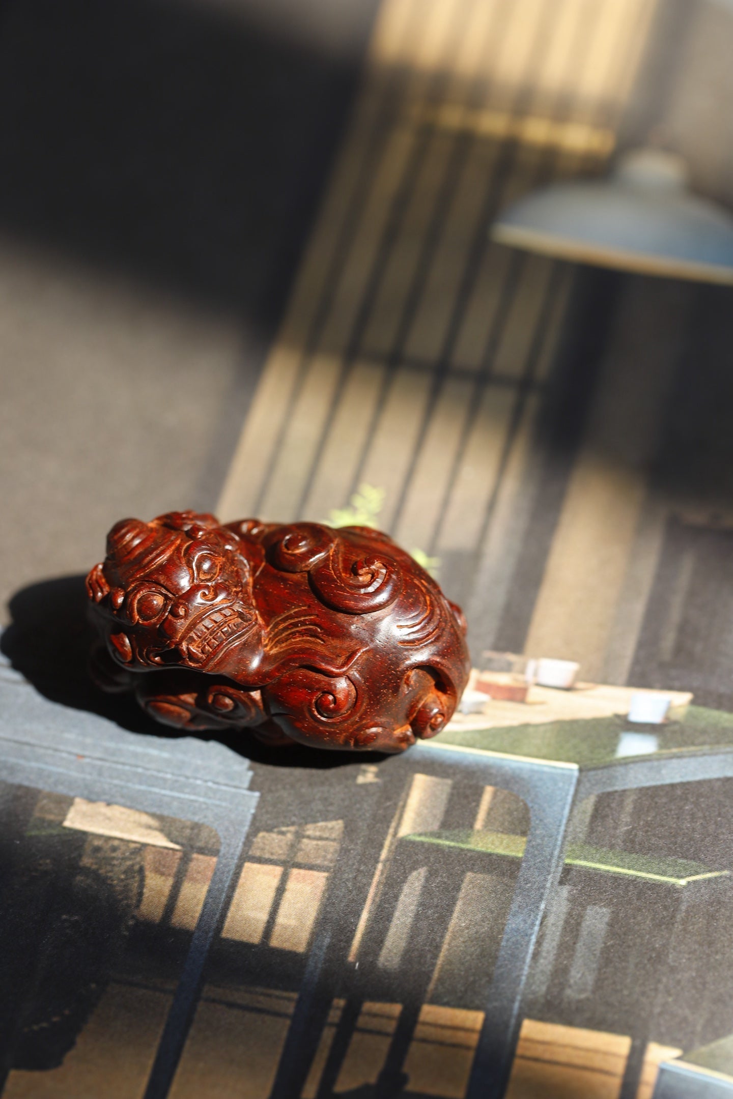 Pi Xiu - Wood Sculpture zycschina