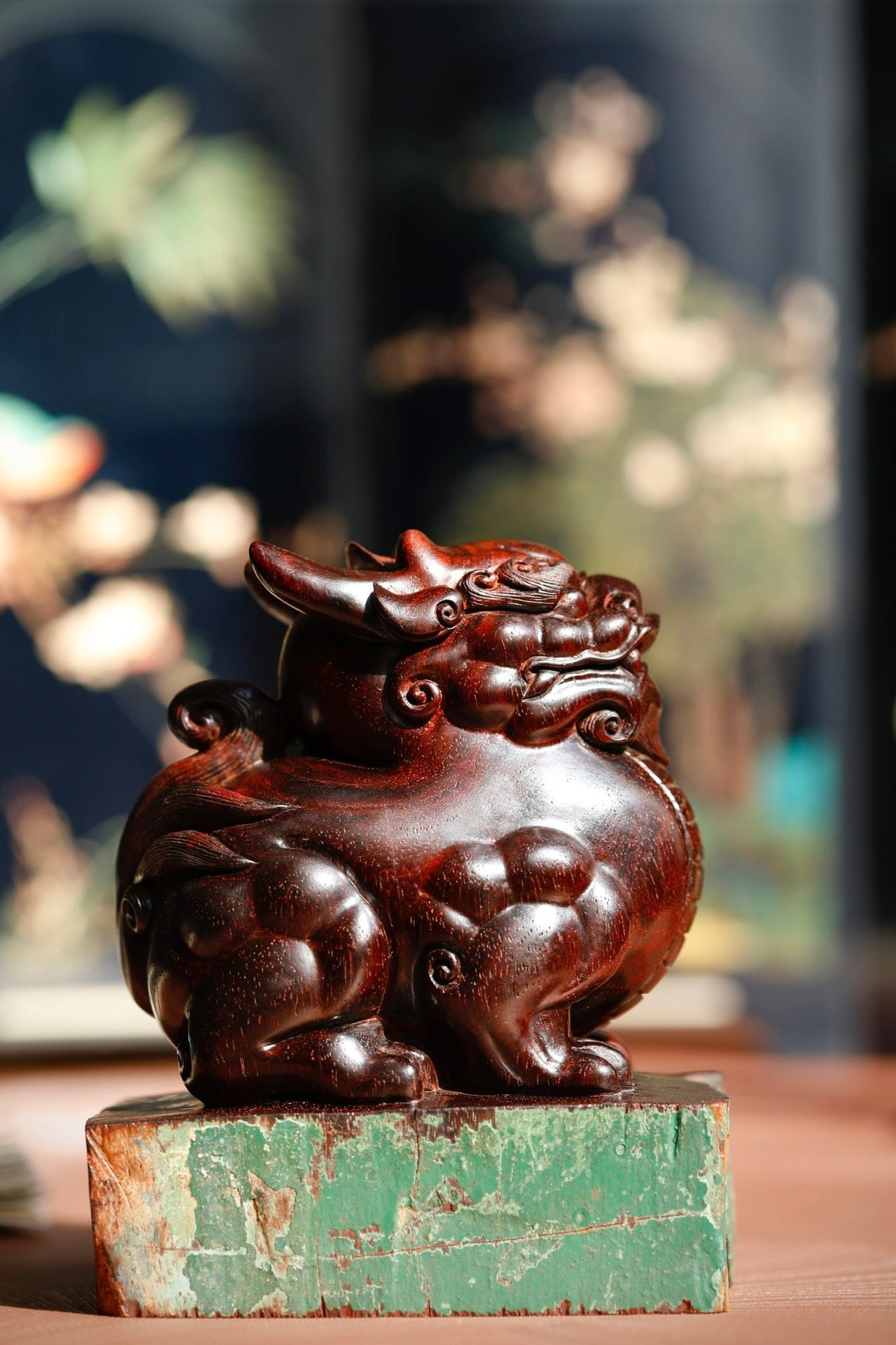 Pi Xiu - Wood Sculpture zycschina