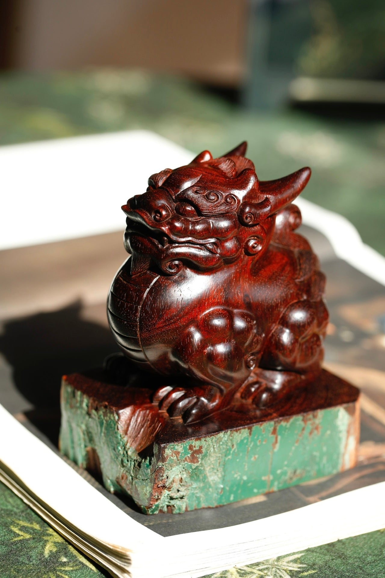 Pi Xiu - Wood Sculpture zycschina