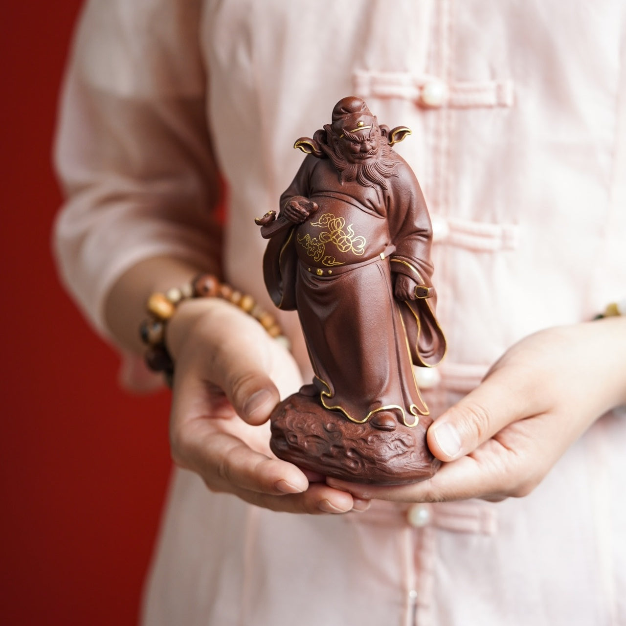 Zhong Kui - Zisha Sculpture 江苏宜兴