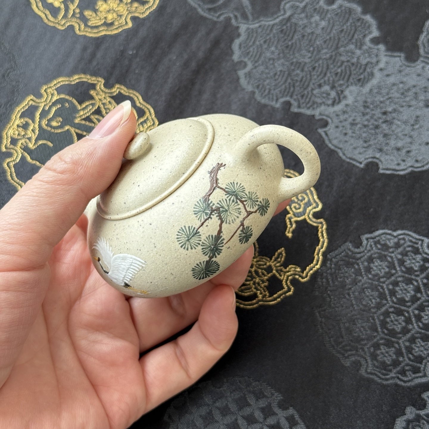 Xiao Xiao Xi Shi 80cc - Yixing Handmade Teapot 江苏宜兴