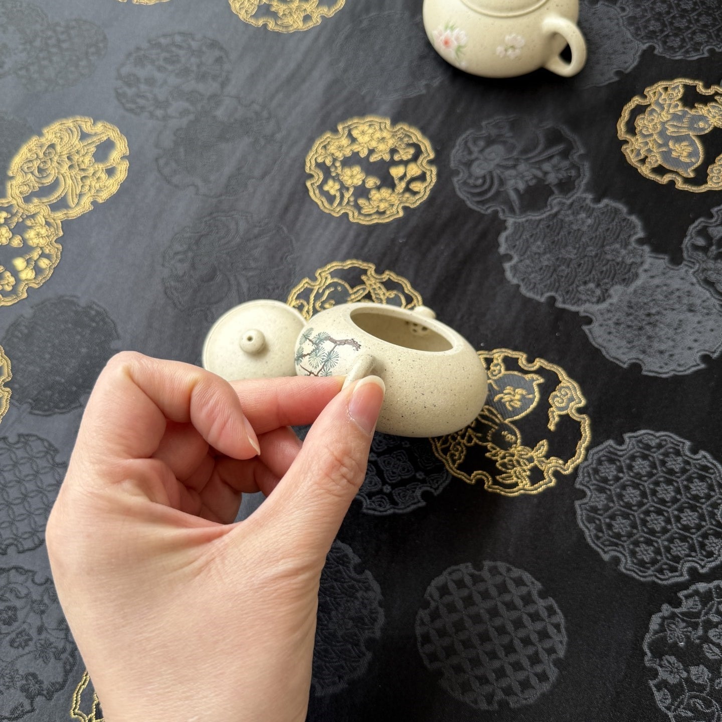 Xiao Xiao Xi Shi 80cc - Yixing Handmade Teapot 江苏宜兴