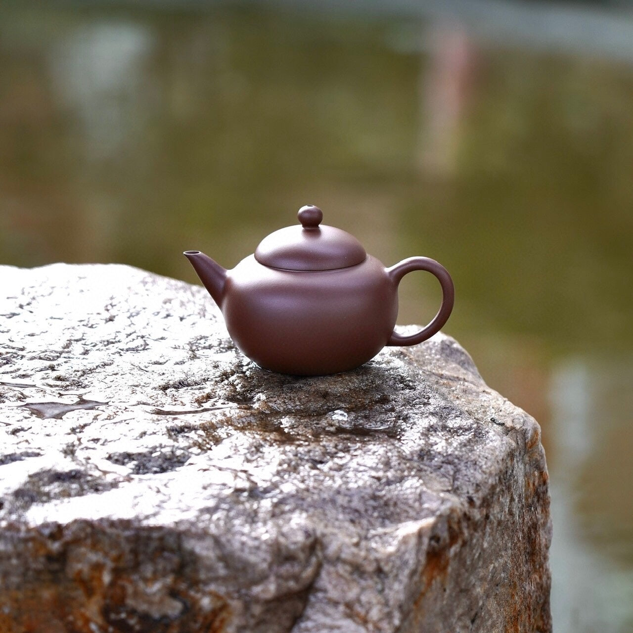 Zhu Hua Shui Ping 180cc - Yixing Handmade Teapot 江苏宜兴