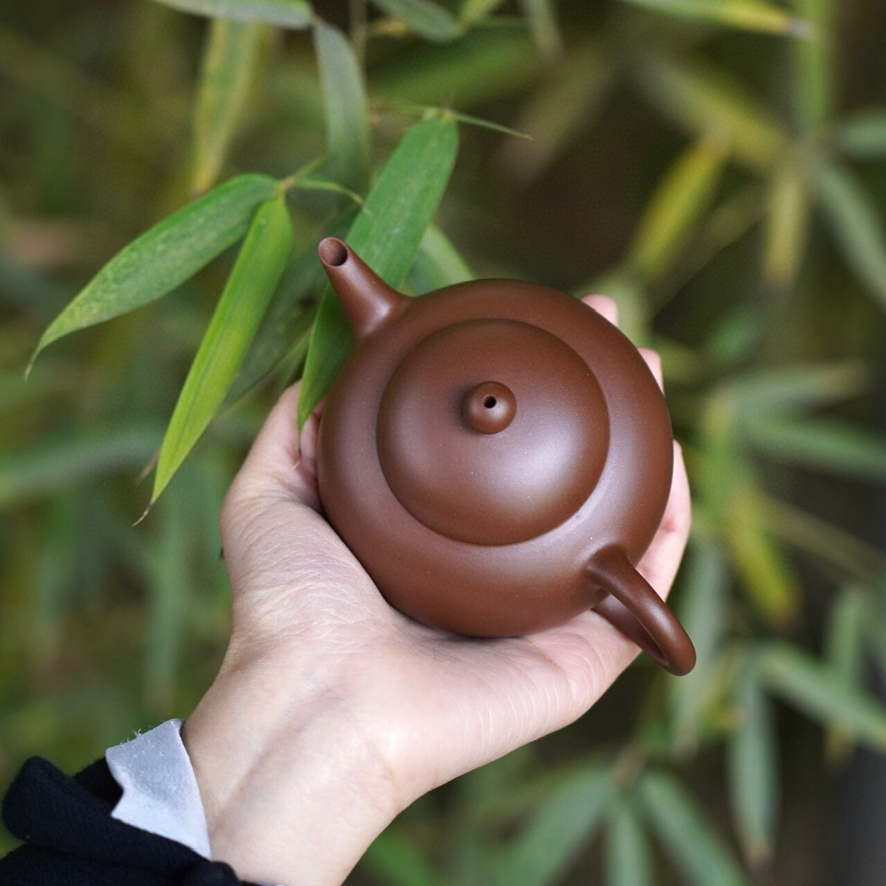 Zhu Hua Shui Ping 180cc - Yixing Handmade Teapot 江苏宜兴