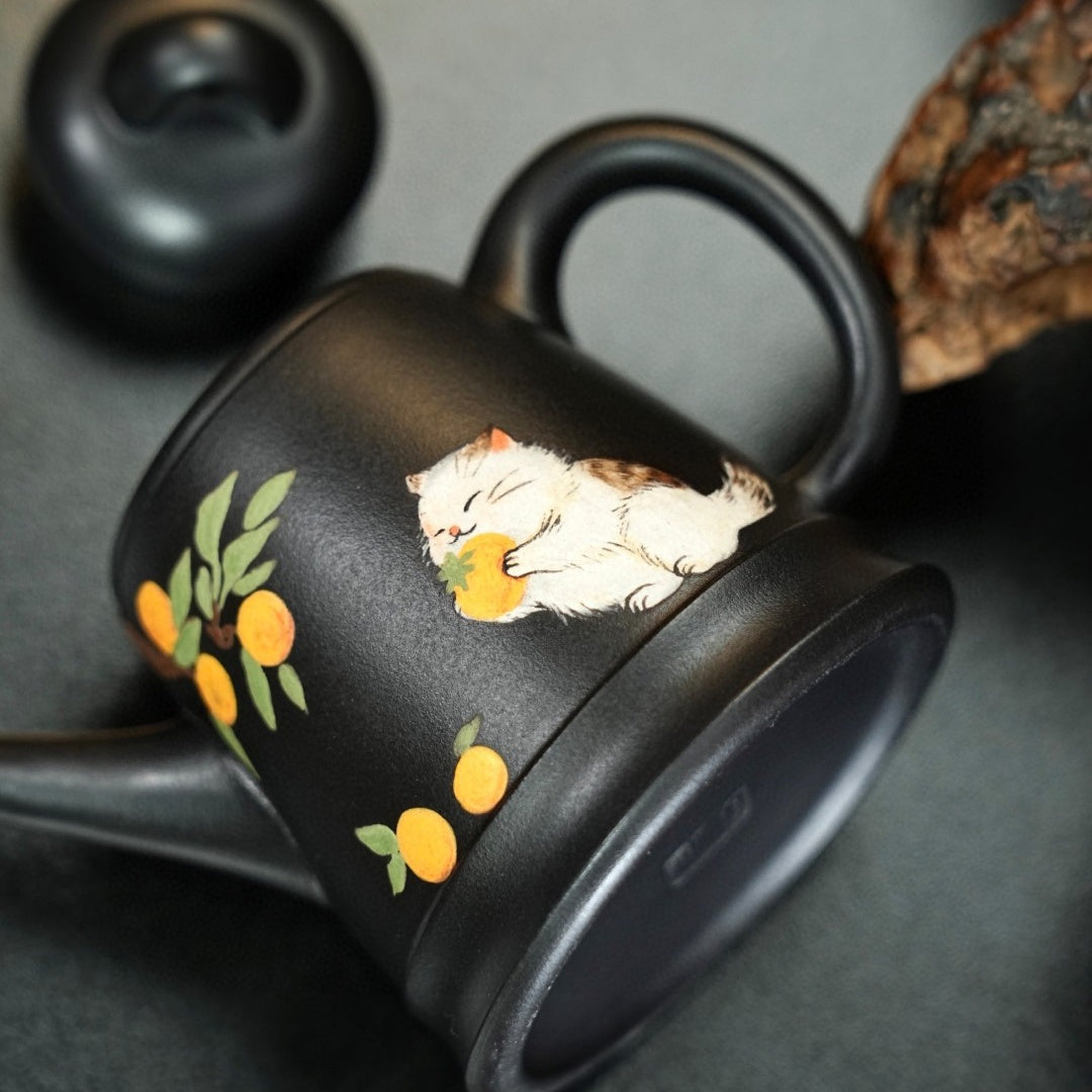 Jin Zhong 90cc - Yixing Handmade Teapot 江苏宜兴